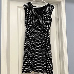 Ronni Nicole Polka-Dot Dress
